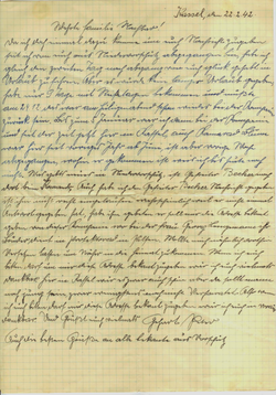 Конверт коллекционный + письмо. Германия, 1942 г.