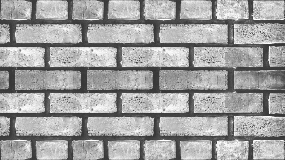 Фотообои белая кирпичная стена 002-034