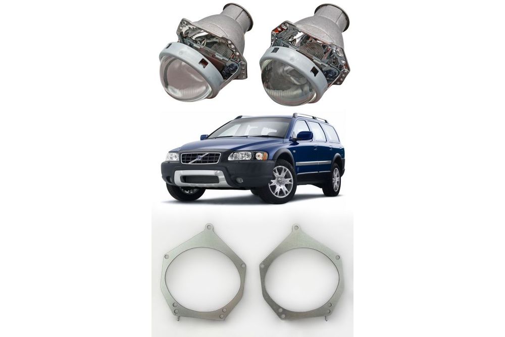 Готовый комплект для замены штатных линз Volvo XC70 2007-2016