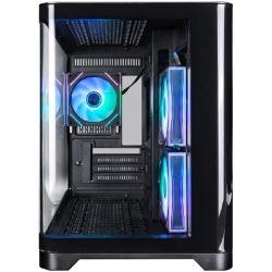 Корпус для компьютера 1STPLAYER UVIEW UV6 ARGB Black / mATX / 3x120mm ARGB fans / UV6-BK-2FC7R-1FC7