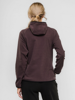 Кофта-ниндзя (с капюшоном), женская, цвет "Лесной орех"