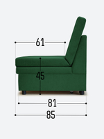 Кресло-кровать "Экономик" 80 см