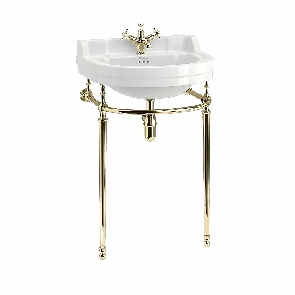 Консоль с раковиной Burlington Edwardian B6 1TH золото
