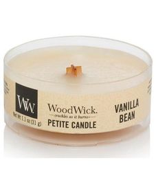 Ванильный боб, ароматическая свеча мини, WoodWick