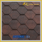 Гибкая черепица KATEPAL Jazzy Красный3 м2