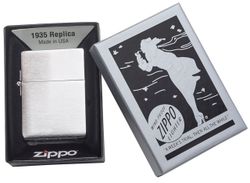 Зажигалка ZIPPO 1935 Replic Brushed Chrome (1935.25) 2