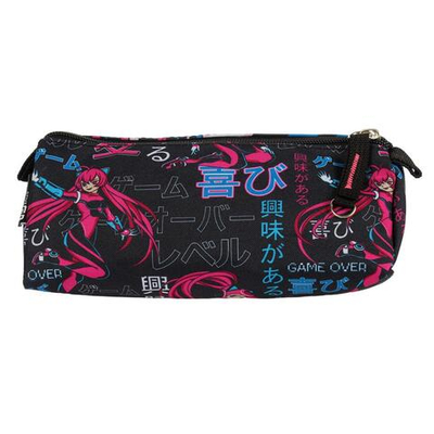 Пенал школьный 20х8,5х6,5 см "Кибераниме" (Феникс+)