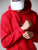 Купить худи мужское красное провинция