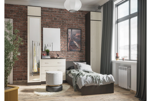 мс для спальни Ронда А-1/РАСПРОДАЖА венге/дуб белфорд