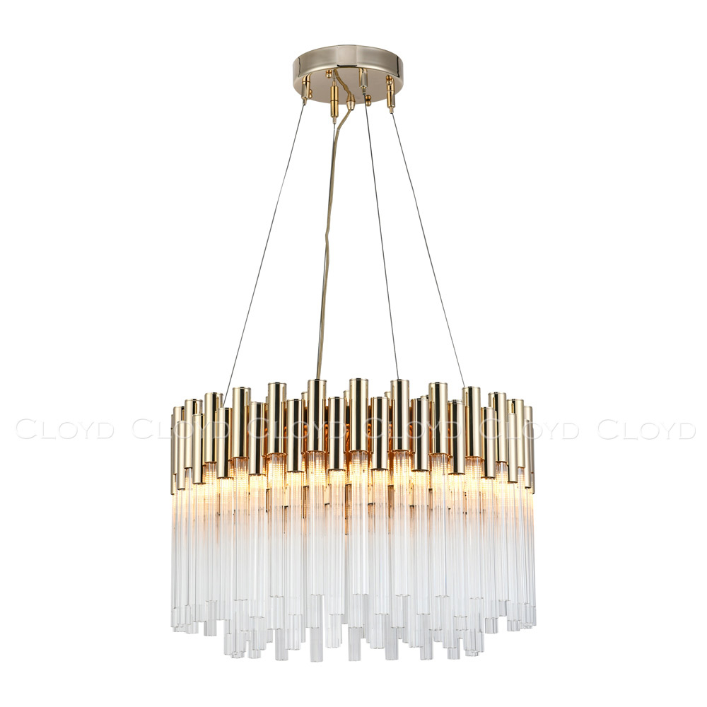 Люстра Cloyd MASSOLIT C14 / Ø62 см - золото (арт.11513)