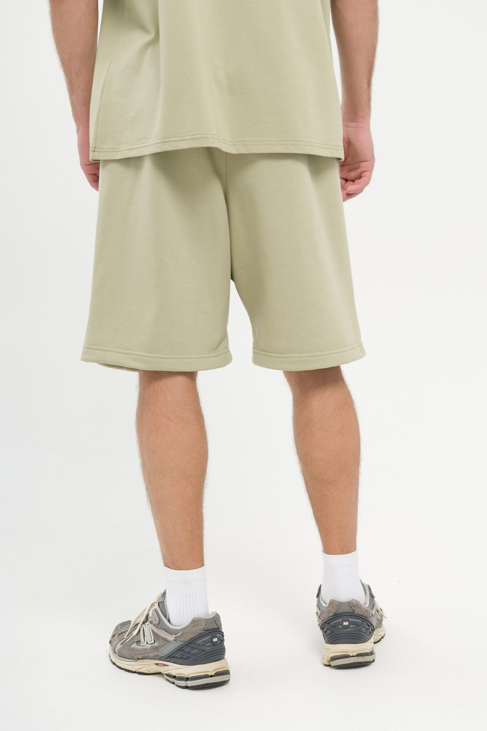 Шорты KUL'TURA Oversize "Basic" Зеленый чай