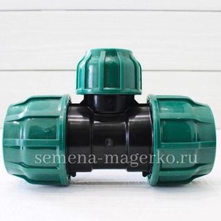 Тройник ПНД 63х40х63