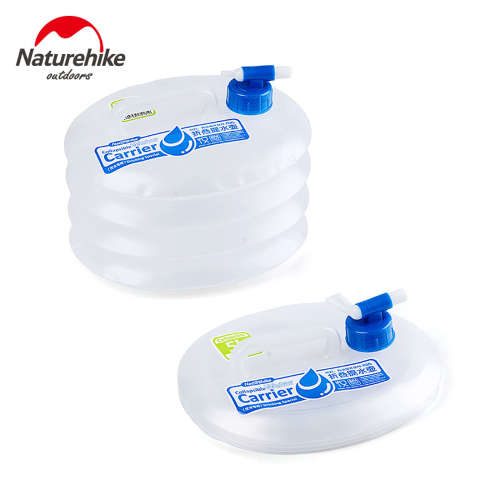 Складное ведро для воды Naturehike из полиэтилена 15л (NH14S002-T)