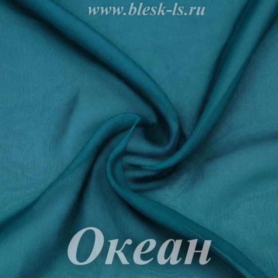 Шифон 36гр/м2 - Океан, опт от 10 м