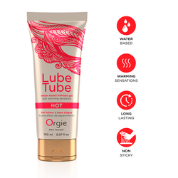 Интимный гель с согревающим эффектом Orgie Lube Tube Hot, 150 мл