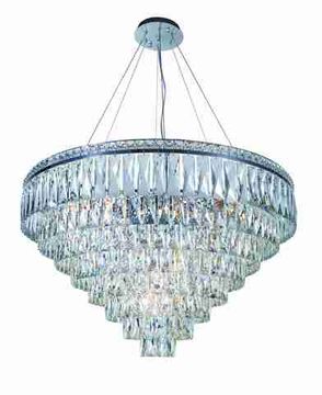 2785R/18A CHROME+CLEAR (1) Люстра (в 2-х коробках) NW