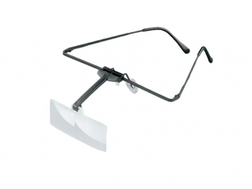 Лупа бинокулярная на оправу Eschenbach laboMED, 74,5x28 мм, 1.7x (2.5 дптр)