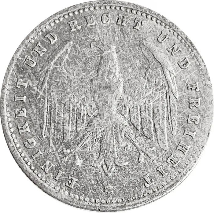 200 марок 1923 Германия "F" XF