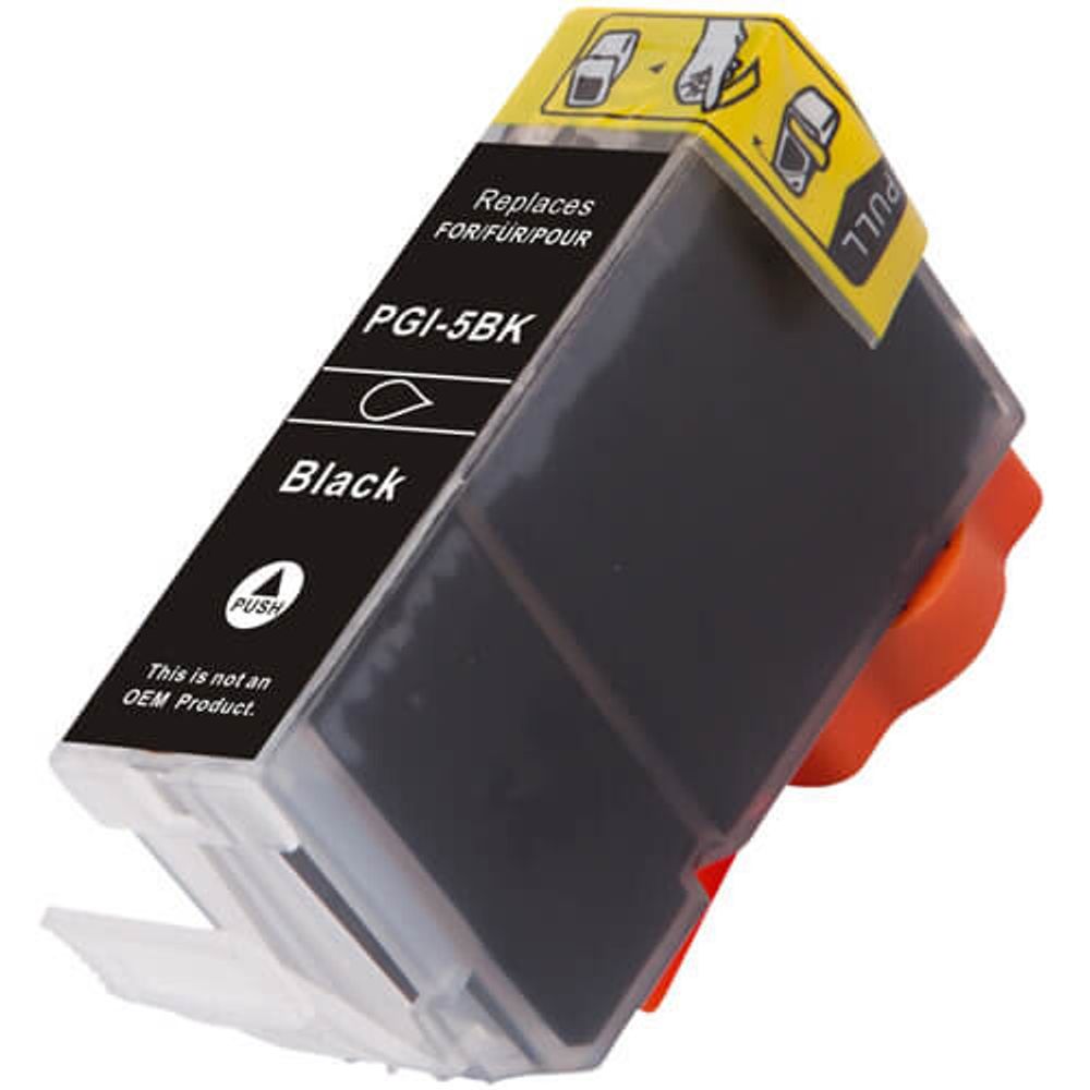 Картридж AQ, аналог Canon PGI-5BK для PIXMA IP3300/iP3500/IP4200 Black