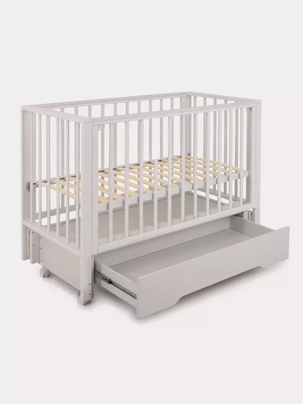 Кровать детская 120*60 RANT "BERGEN PLUS" (арт.800) универ маят/ящ Crystal Beige