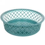 Сухарница пластиковая «Астория» 25*7,5см, морская волна