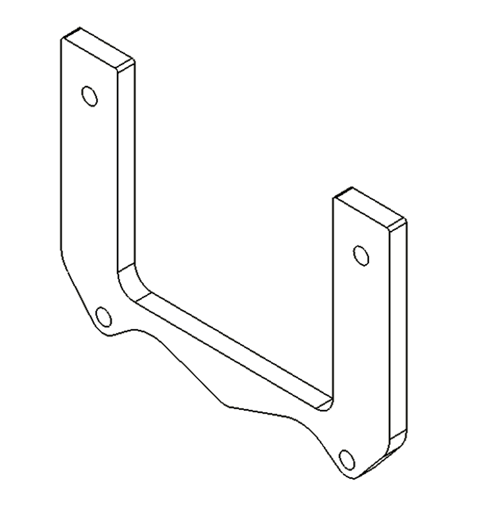Уcилитель пластины основания оси Х Restart