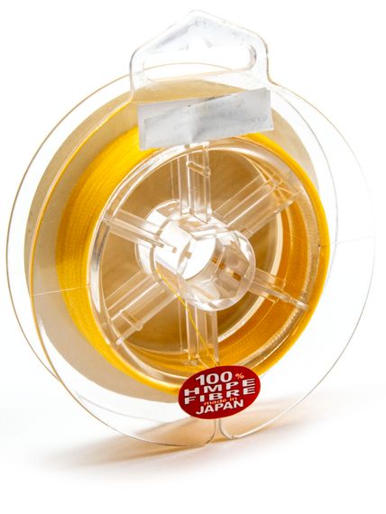 Леска плетёная WFT KG PLASMA Yellow 150 м, 0,12 мм