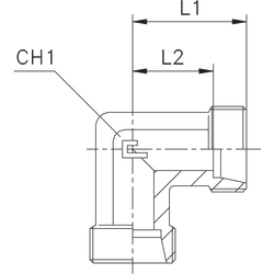Соединение P90 DS14 M22х1.5 (корпус) нерж.