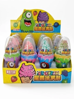 Леденцы с посыпкой Мороженое Монстрики 23 г * 12 шт