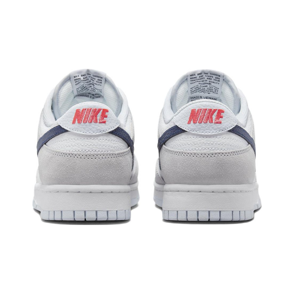 Кроссовки Nike Dunk Low Mini Swoosh - Football Grey Midnight Navy