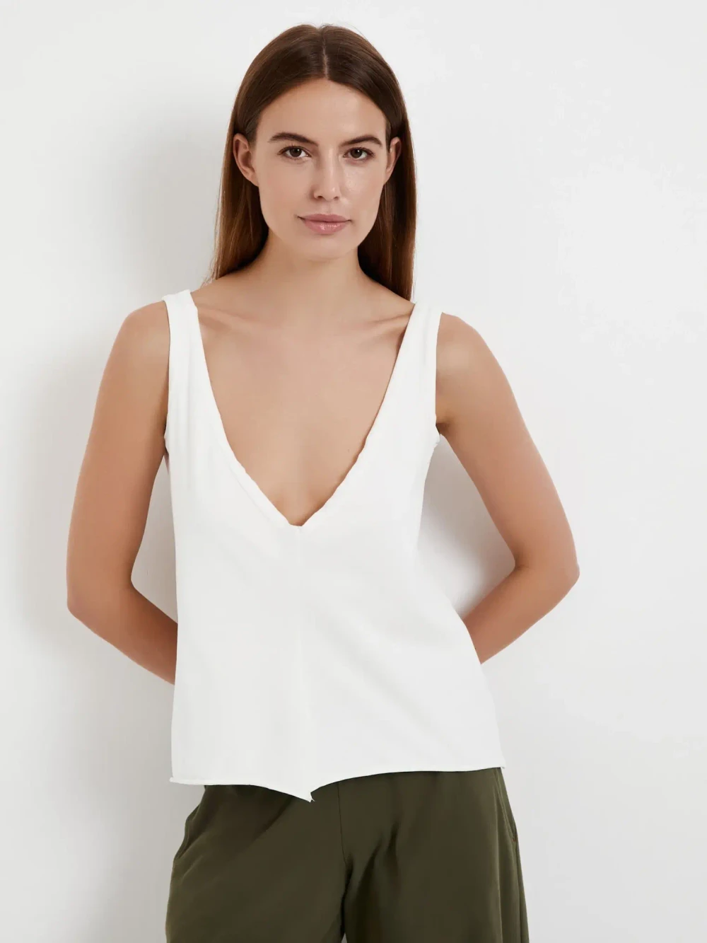 Майка Опен Молочный