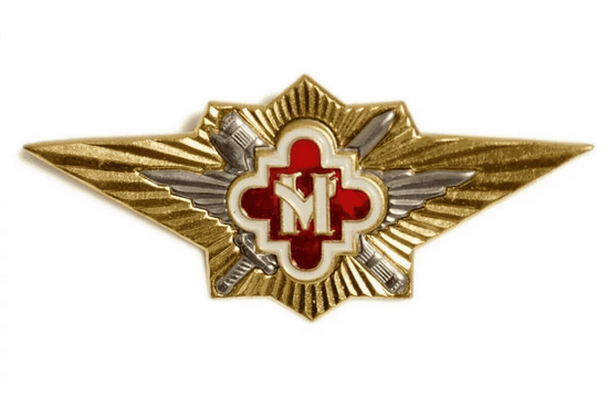 Значок мет. классность ФСИН Мастер (зол.)