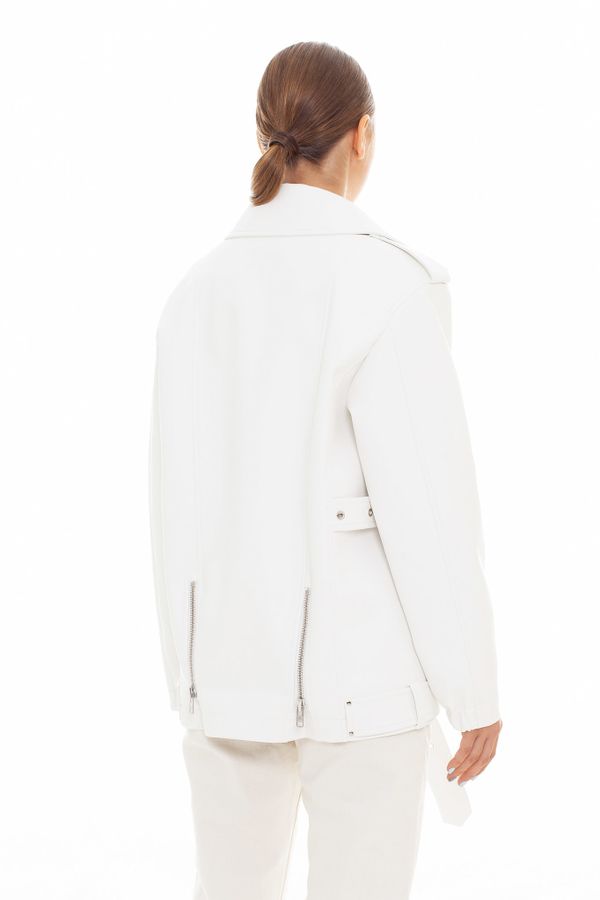 Утепленная косуха Берлин из ЭКОкожи