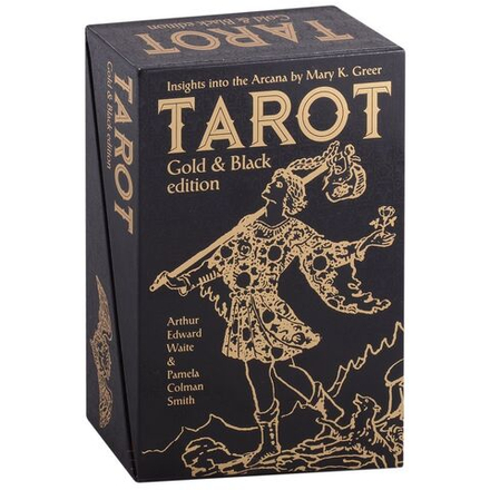 Набор "Таро Золото на Чёрном / Gold & Black edition Tarot"