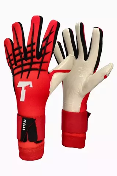 Вратарские перчатки T1TAN Red Beast 3.0 - красный