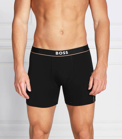 трусики-боксеры boxerbr 24 logo BOSS BLACK - черный(50484020)