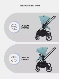 Коляска 3 в 1 MOWBaby Amber
