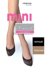 1001/C MINI Подследники женские 2 пары в упаковке FIORE