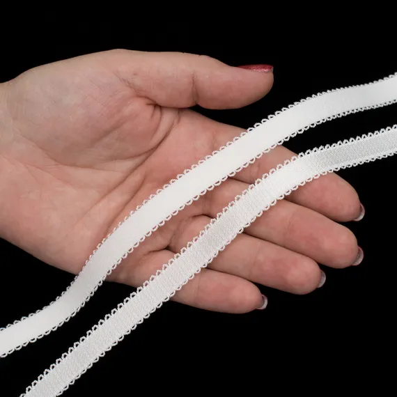 Резинка бретелечная молочная 10 мм (цв. 004), 642/10