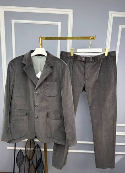 Вельветовый костюм Brunello Cucinelli