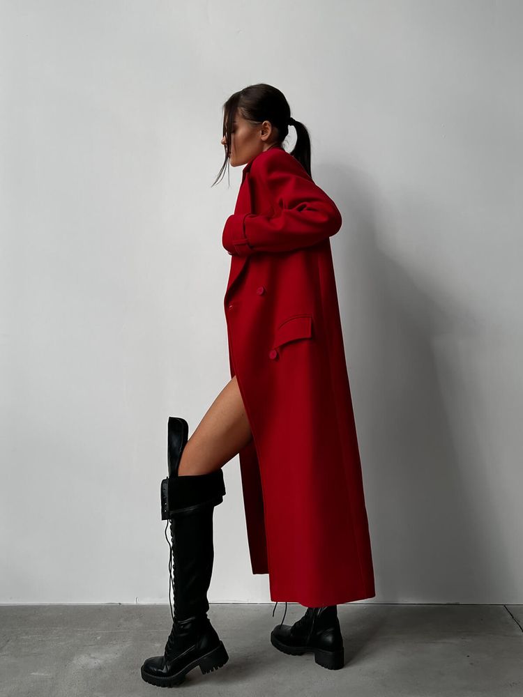 Пальто двубортное Ruby