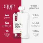 Serenity Kids, жаркое из говядины с органическими овощами и травами, для детей от 7 месяцев, 99 г (3,5 унции)