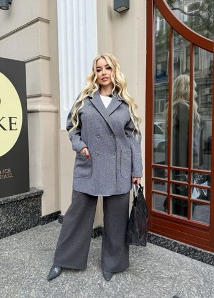 Пальто-пиджак УК-7157-1 Фабрика Моды Фото 1