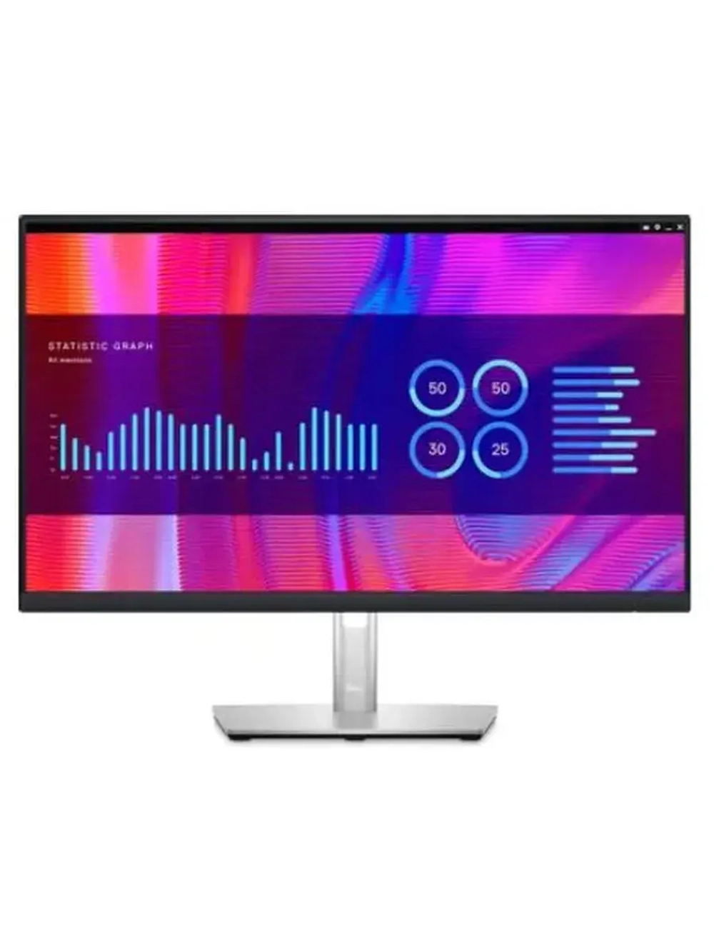 24" Монитор P2423DE 210-BDDW SILVER 2560x1440@60 Гц IPS