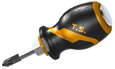 Цена на TOLSEN (TT20140) Отвертка крестовая "Gripro", Phillips №2, 38 мм, силовая