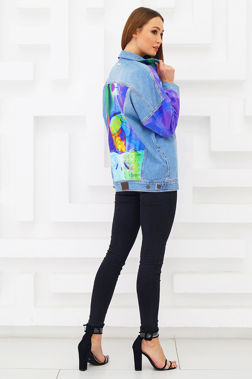LIGVIANNI Джинсовая куртка Denim Jacket Toucan
