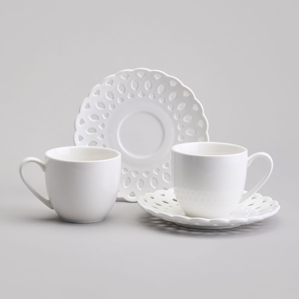 НАБОР ЧАЙНЫЙ LEFARD "STYLE" НА 2 ПЕР. 4 ПР. 220 МЛ (КОР=18НАБ.)