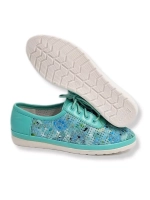 Туфли мокасины для девочки с перфорацией