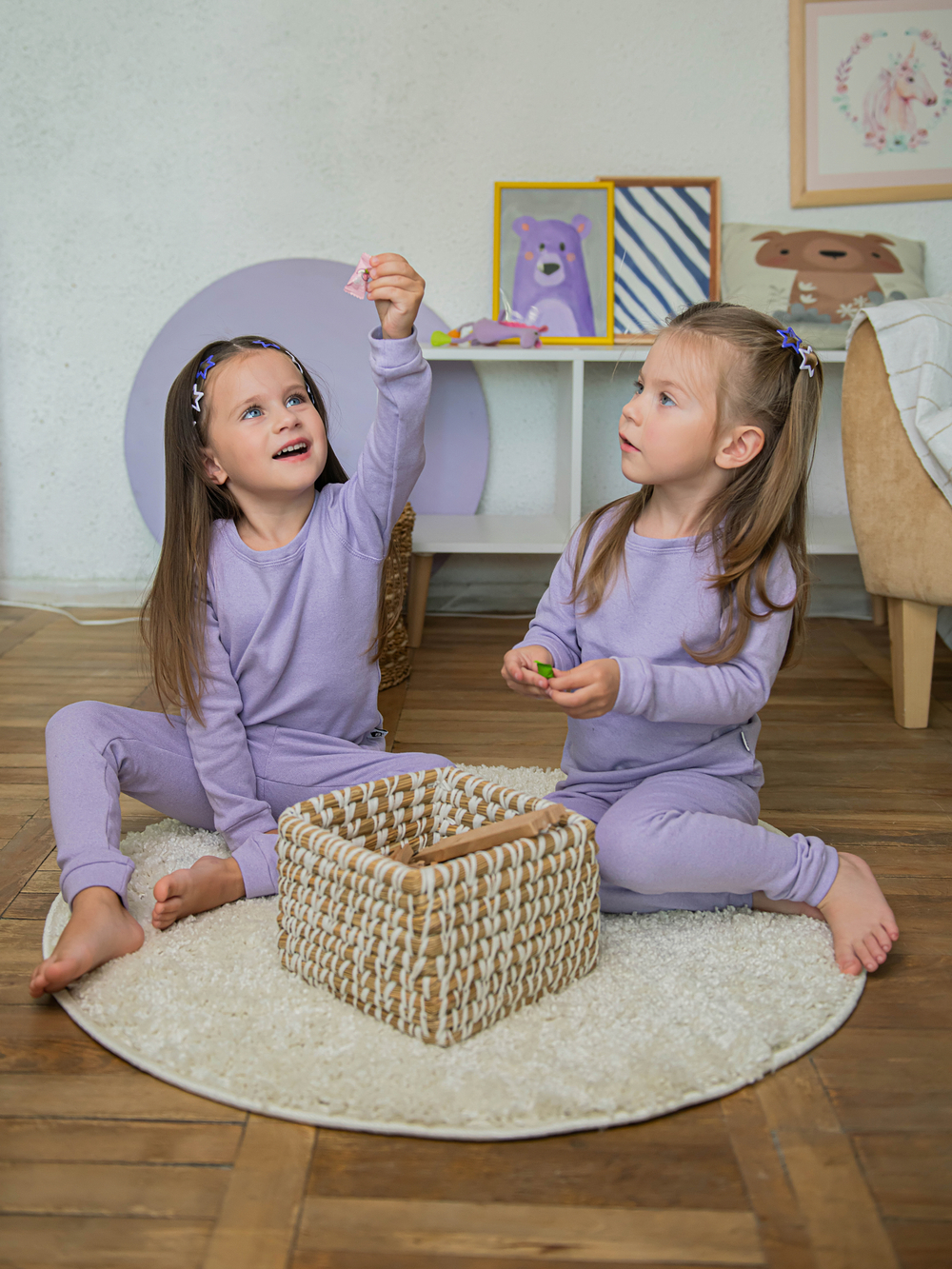 Комплект из термополотна "Лиловый"