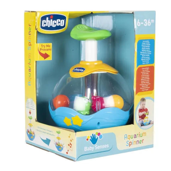 Игрушка юла развивающая Chicco Aquarium